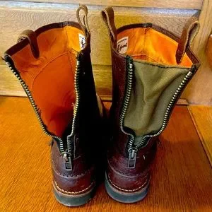 Chippewa Leather Boots waterproof leather size 11w Chippewa 73100 Mens 8 Inch Lace-To-Toe Waterproof Logger Boot main image 2